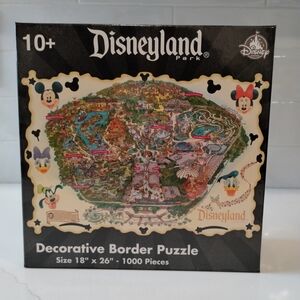 Disney Parks Colorful Map Puzzle